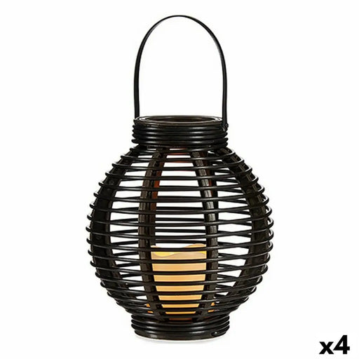LED Lantern Ibergarden Brown Plastic 21 x 23,7 x 21 cm (4 Units) - Декорация и Осветление<<<Дом