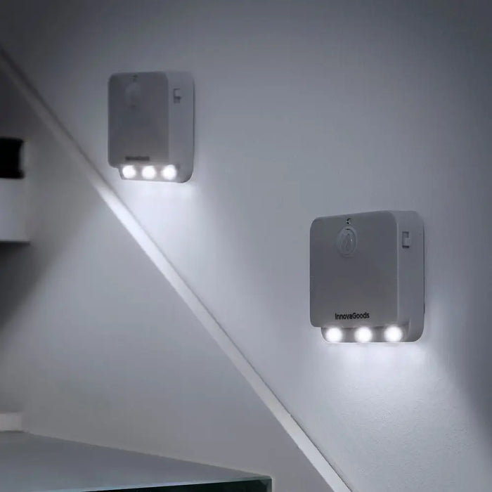 LED Light with Movement Sensor Lumtoo InnovaGoods 2 Units - Декорация и Осветление<<<Дом Градина<<<BigBuy&&&LED