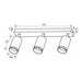 LED LINEAR SPOT 3XGU10 WHITE VIVALUX KING - Спотове<<<Вътрешно осветление<<<Мебели и