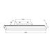 LED LUMINAIRE 9W 4000K IP20 DAFNE VIVALUX - Осветители за баня<<<Вътрешно