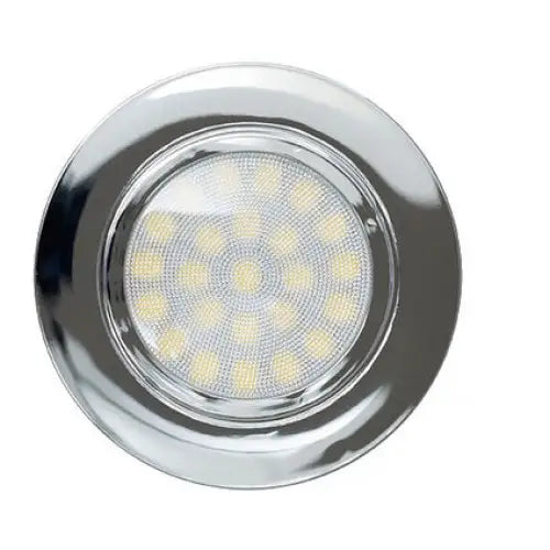 LED LUNA BUILT-IN 4W 4200K CHROME IP44 ULTRALUX - Луни<<<Вътрешно осветление<<<Осветление<<<Praktiker&&&Луни<<<Вътрешно