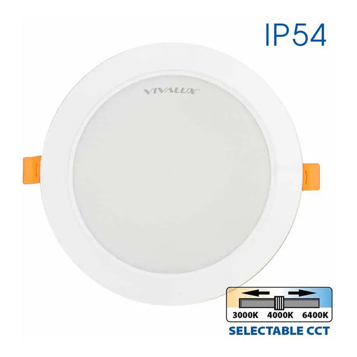LED MOON 18W 3000K-4000K-6400K IP54 CIRCLE FOR BUILT-IN VIVALUX VERA - Луни<<<Вътрешно