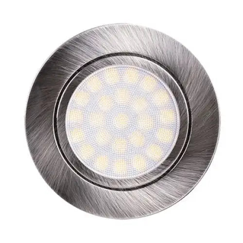 LED MOON 4W 4200K SAT.NICKEL IP44 ULTRALUX - Луни<<<Вътрешно осветление<<<Осветление<<<Praktiker&&&Луни<<<Вътрешно