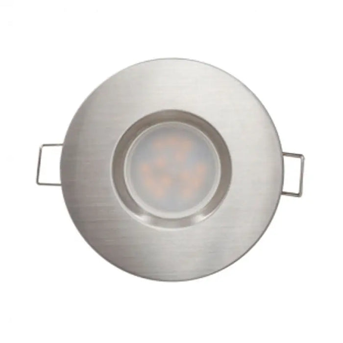 LED MOON CIRCLE 6.5W 520LM 4200K IP44 NICKEL ULTRALUX - Луни<<<Вътрешно
