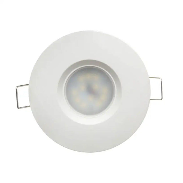 LED MOON CIRCLE 6.5W 520LM 4200K IP44 WHITE ULTRALUX - Луни<<<Вътрешно