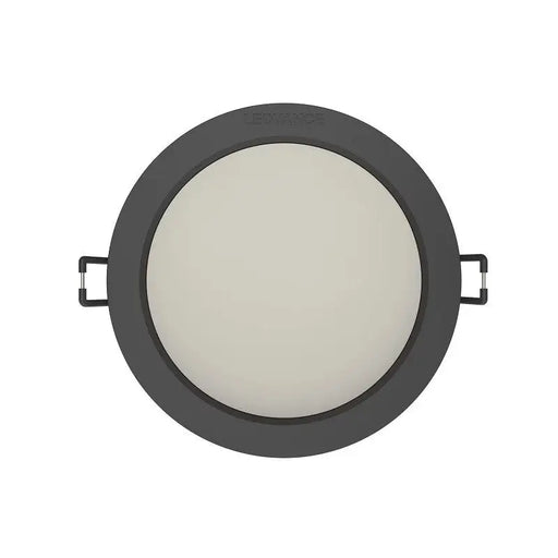 LED MOON DL IP44 DN 115 8W 830 880LM BLACK LEDVANCE - Диодни лампи за бита<<<Източници на светлина<<<AmperelB2B