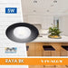 LED MOON FOR BUILT-IN 5W 3000K-6400K 350LM IP20 VIVALUX RAYA - Луни<<<Вътрешно