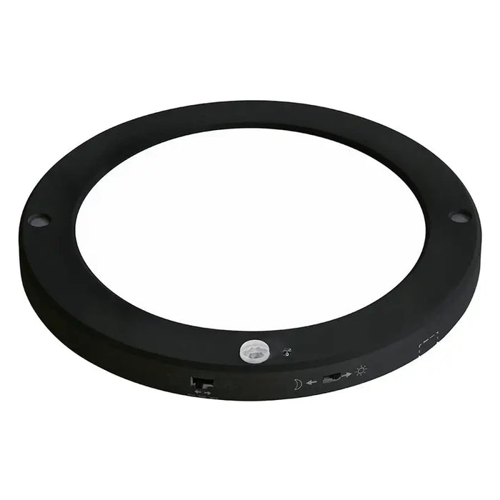 LED MOON WITH SENSOR 18W BLACK HOROZ - Луни<<<Вътрешно осветление<<<Осветление<<<Praktiker&&&Луни<<<Вътрешно