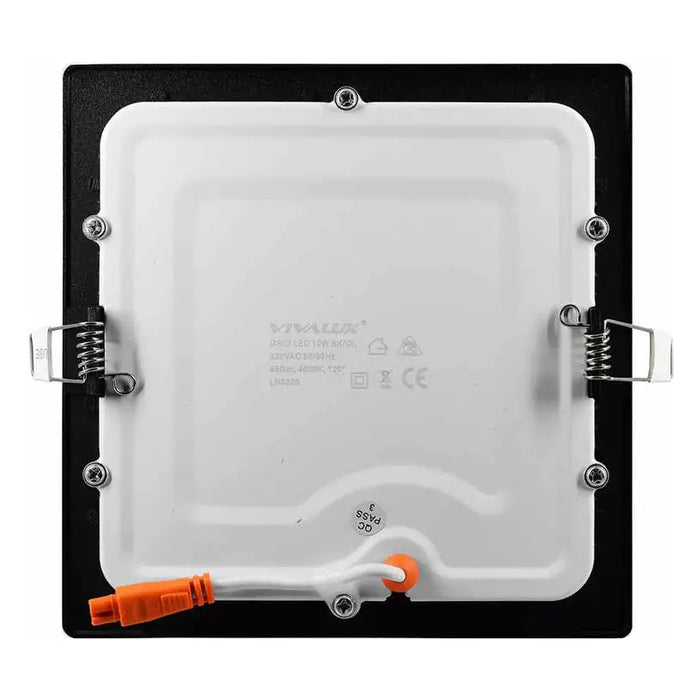 LED PANEL 12W 4000K 850LM BLACK VIVALUX GRID - Led панели<<<Вътрешно осветление<<<Осветление<<<Praktiker&&&Led