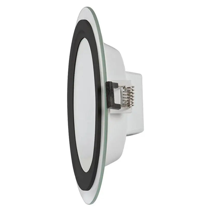 LED PANEL 18W 4200K IP44 BLACK GLASS ULTRALUX - Led панели<<<Вътрешно осветление<<<Осветление<<<Praktiker&&&Led