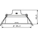 LED PANEL CIRCLE 5.5W 550LM 6500K 9.5CM PHILIPS - Led панели<<<Вътрешно осветление<<<Осветление<<<Praktiker&&&Led
