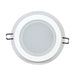LED PANEL ROUND GLASS 12W SMD 4200K Ф160MM HOROZ CLARA - Led панели<<<Вътрешно