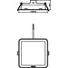LED PANEL SQUARE 12.5W 1300LM 4000K 14X12.5CM PHILIPS - Led панели<<<Вътрешно осветление<<<Осветление<<<Praktiker&&&Led