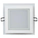 LED PANEL SQUARE GLASS 12W SMD 4200K 160X160MM HOROZ MARIA - Led панели<<<Вътрешно