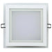 LED PANEL SQUARE GLASS 15W SMD 4200K 198X198MM HOROZ MARIA - Led панели<<<Вътрешно