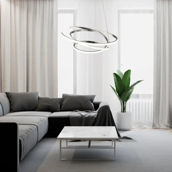 LED PENDANT 42W 4000K 2200LM RABALUX ESILDA - Пендели<<<Вътрешно