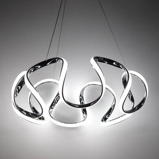 LED PENDANT 53W 4550LM 4000K CHROME BELIGHT - Пендели<<<Вътрешно