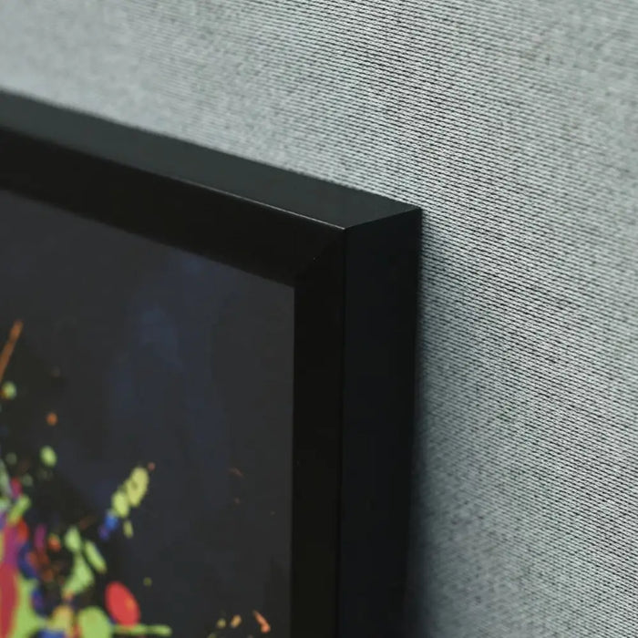 LED Picture Home ESPRIT Black Modern 93 X 3 X 63 CM (2 Units) - Декорация и Осветление<<<Дом Градина<<<BigBuy&&&Картини
