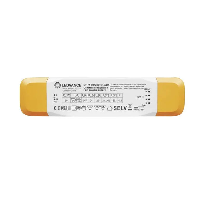 LED POWER SUPPLY DR-VAL-60/220-240/24 10X1 LEDVANCE - Електроники<<<Източници на светлина<<<AmperelB2B
