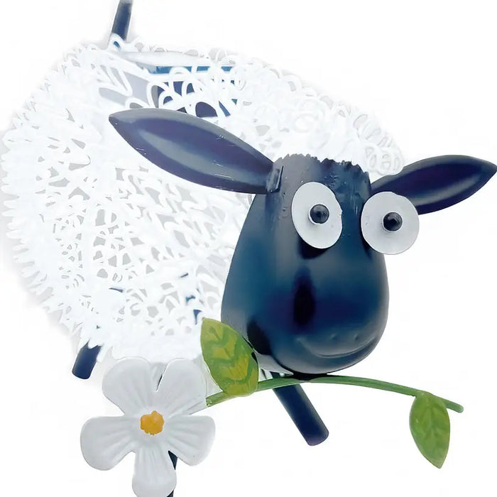 LED SOLAR DECORATIVE FIXTURE 0.12W RGB + W 3LM IP44 LIGHTEX SHEEP - Соларни лампи<<<Външно