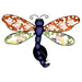 LED SOLAR DECORATIVE FIXTURE 0.6W 3000K 2LM IP44 LIGHTEX DRAGONFLY - Соларни лампи<<<Външно