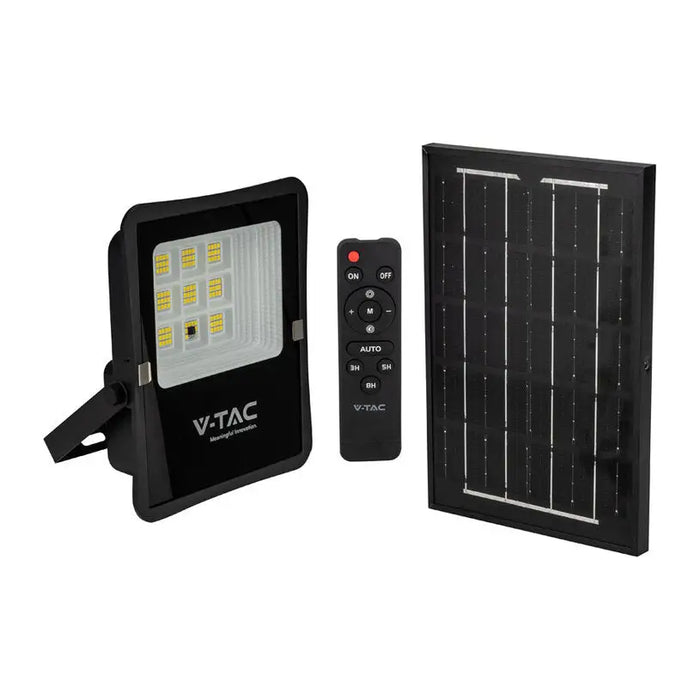 LED SOLAR FLOODLIGHT 6W 6400K 400LM V-TAC - Соларни прожектори<<<Външно осветление<<<Осветление<<<Praktiker