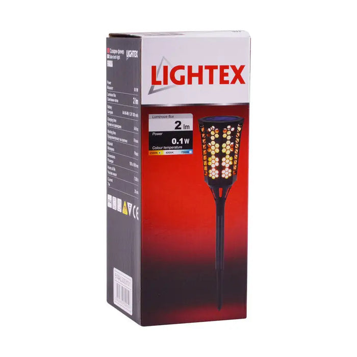 LED SOLAR LANTERN 0.1W IP44 LIGHTEX FAKLA - Соларни лампи<<<Външно осветление<<<Осветление<<<Praktiker&&&Соларни
