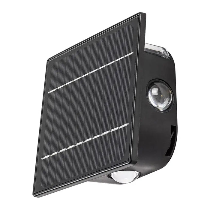 LED SOLAR WALL 0.5W 3000-6000K BLACK RABALUX EMMEN - Соларни лампи<<<Външно