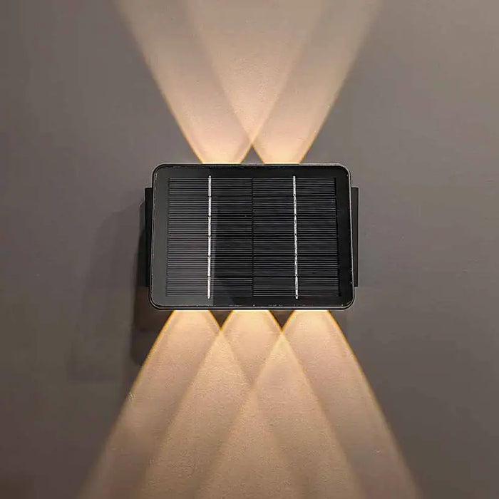 LED SOLAR WALL 10W 4000K IP54 VIVALUX DOMINO - Соларни лампи<<<Външно осветление<<<Осветление<<<Praktiker&&&Соларни