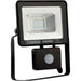 LED SPOTLIGHT WITH SENSOR 10W 6400K IP65 HOROZ PUMA/S - Прожектори<<<Външно осветление<<<Осветление<<<Praktiker