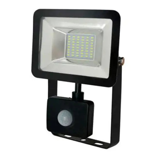 LED SPOTLIGHT WITH SENSOR 20W 6400K IP65 HOROZ PUMA - Прожектори<<<Външно осветление<<<Осветление<<<Praktiker