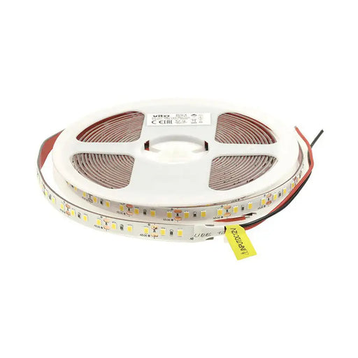 LED STRIP/12V/2835/9.6W 120/IP20/5M/6500K VITO Strip-A - LED ленти и аксесоари<<<Вътрешно осветление<<<Мебели и