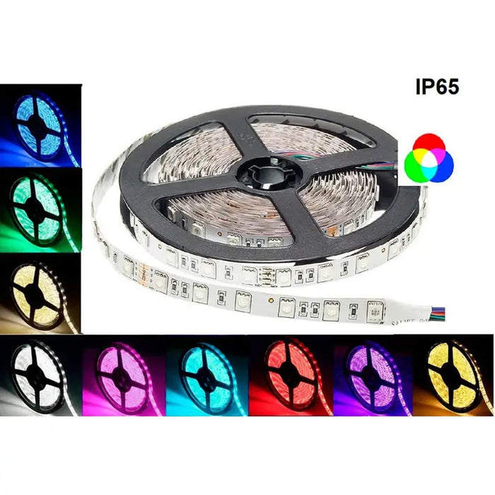 LED STRIP 14.4W RGB IP65 5M 12V VITO - LED ленти и аксесоари<<<Вътрешно осветление<<<Мебели и