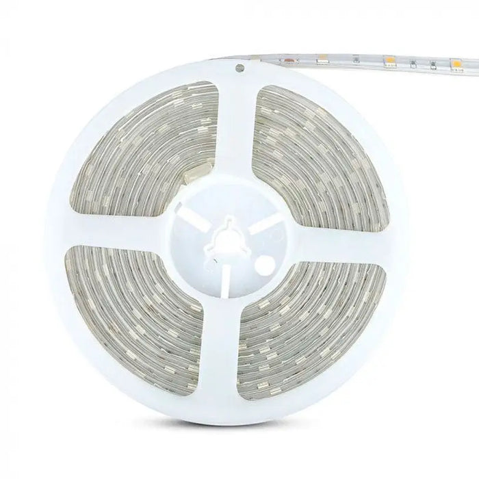 LED STRIP 5W 30/1 2700K IP65 5M V-TAC - LED ленти и аксесоари<<<Вътрешно осветление<<<Мебели и