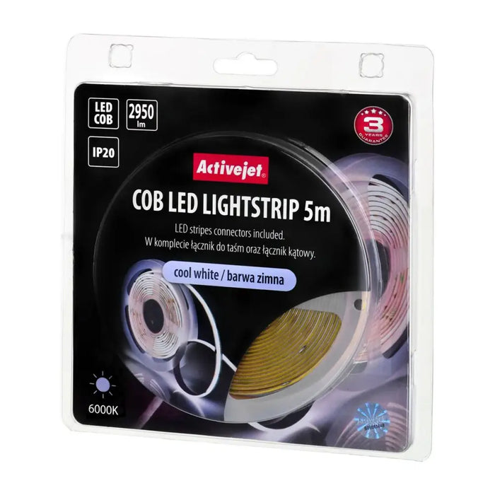 LED strips Activejet AJE-COB 5m zim No F 30 W - LED Осветление<<<Декорация и Осветление<<<Дом Градина<<<BigBuy&&&LED