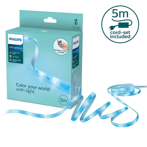 LED strips Philips White (2 Units) - Декорация и Осветление<<<Дом Градина<<<BigBuy&&&LED Осветление<<<Декорация и