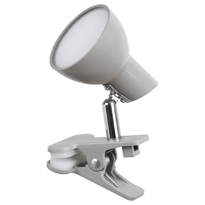 LED TABLE LAMP WITH CLIP 5W 360LM 3K GRAY RABALUX NOAH - Настолни лампи<<<Вътрешно осветление<<<Мебели и