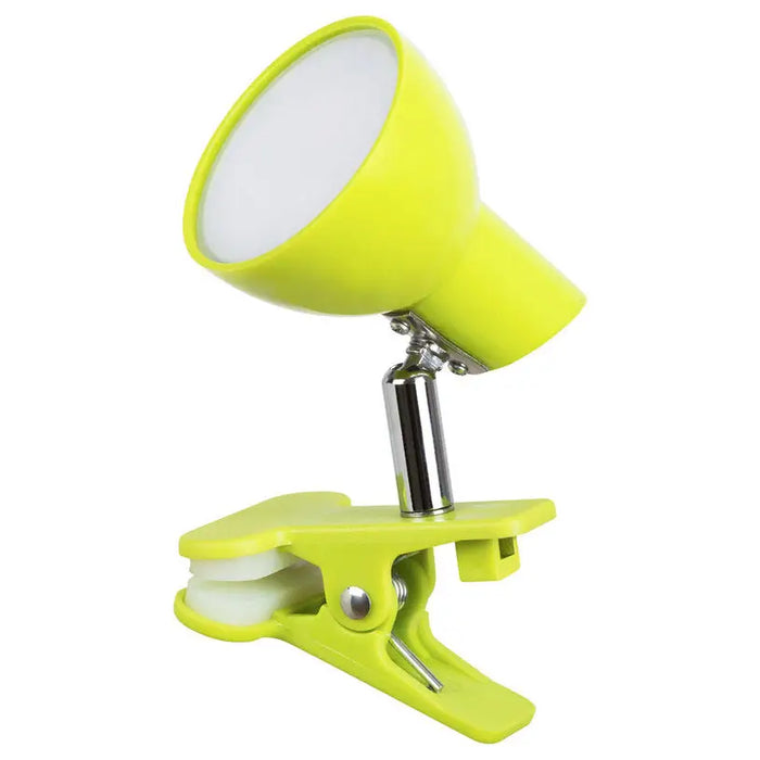 LED TABLE LAMP WITH CLIP 5W 360LM 3K GREEN RABALUX NOAH - Настолни лампи<<<Вътрешно осветление<<<Мебели и
