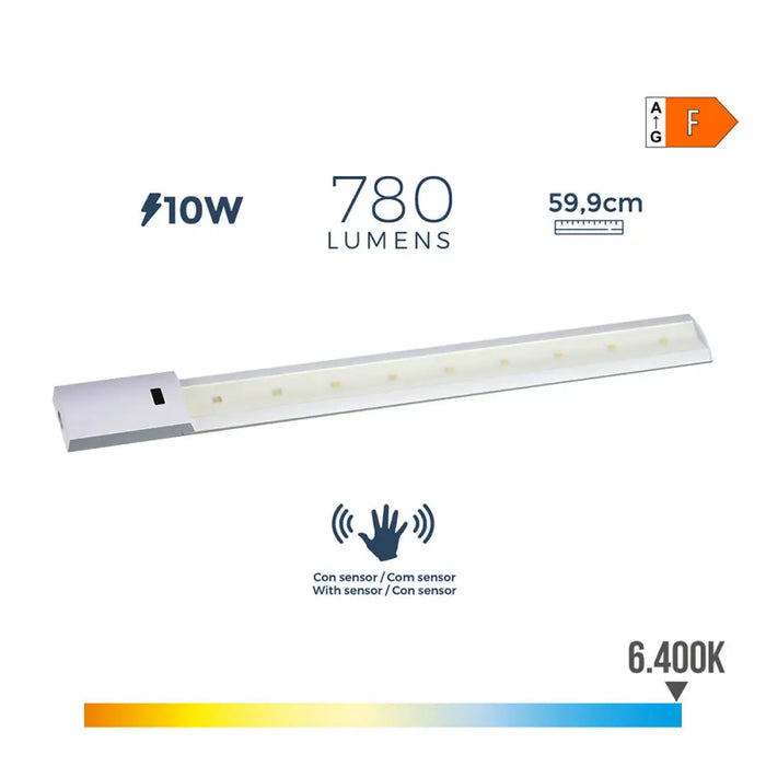 LED Tube EDM 31679 A F 10 W (6500 K) (6400 K) - Декорация и Осветление<<<Дом Градина<<<BigBuy&&&LED