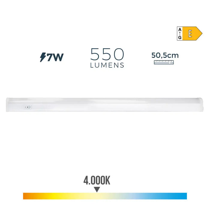 LED Tube EDM 31695 A E 7 W 600 lm (4000 K) - Декорация и Осветление<<<Дом Градина<<<BigBuy&&&LED Осветление<<<Декорация