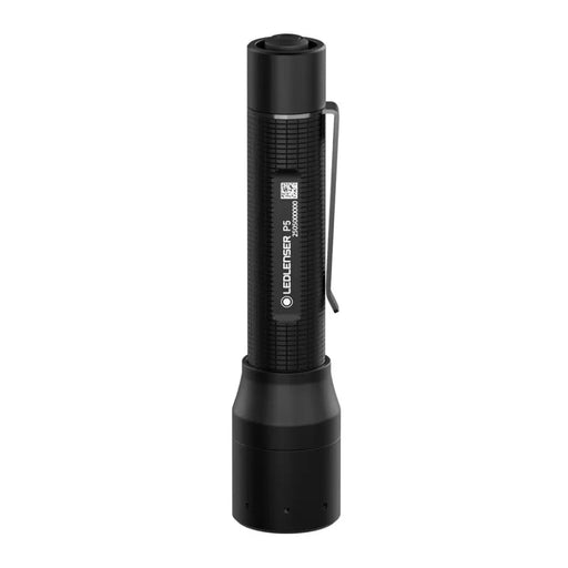 Ledlenser P5 Black Torch with clip LED - FlashlightsOSW-LAT<<<LightingOSW<<<ActionPL