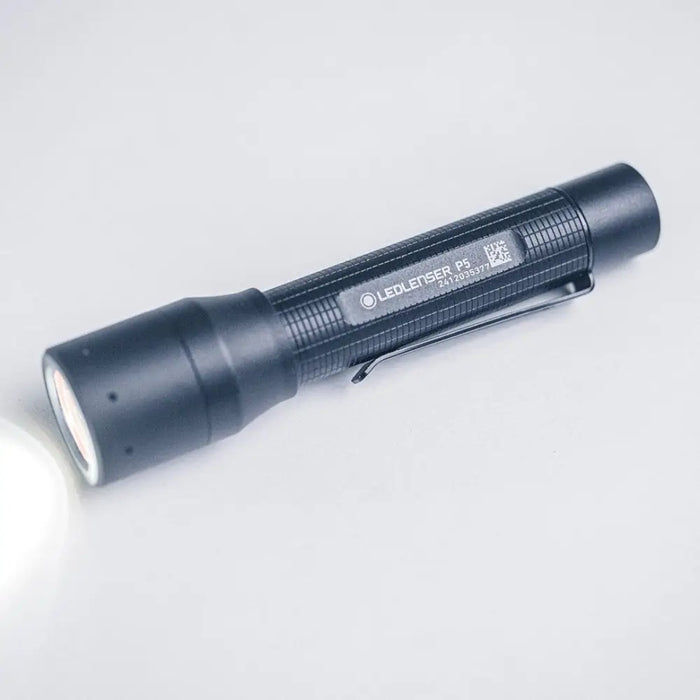 Ledlenser P5 Black Torch with clip LED - FlashlightsOSW-LAT<<<LightingOSW<<<ActionPL
