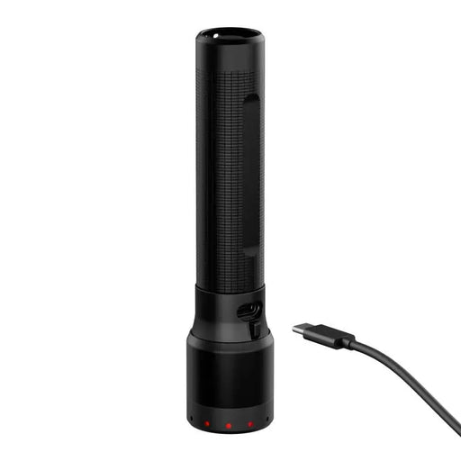 Ledlenser P7R Black Hand flashlight LED - FlashlightsOSW-LAT<<<LightingOSW<<<ActionPL
