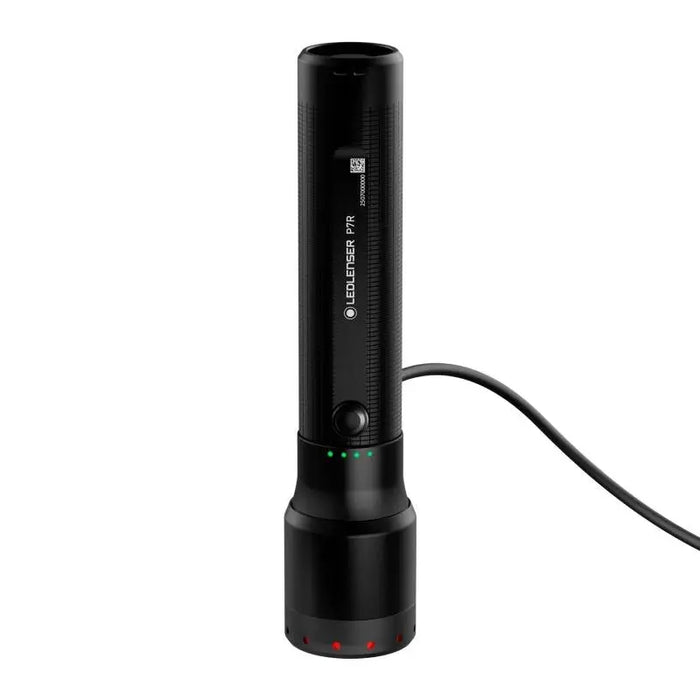 Ledlenser P7R Black Hand flashlight LED - FlashlightsOSW-LAT<<<LightingOSW<<<ActionPL
