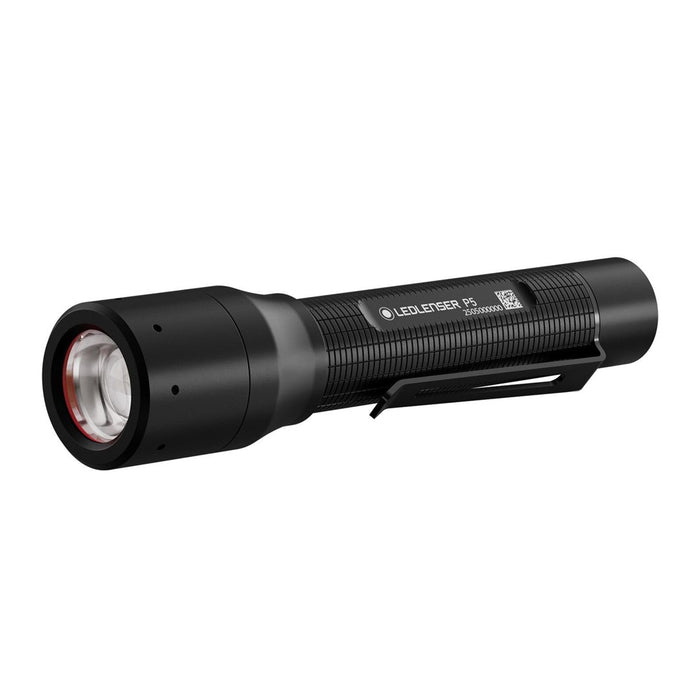 Ledlenser P5 Black Torch with clip LED