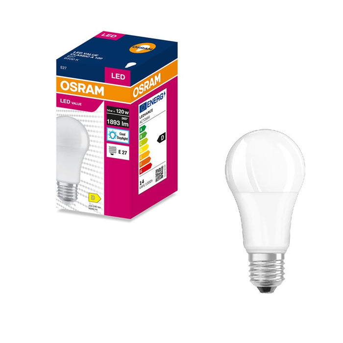 LED LAMP VALUE CLA120 1893lm/865 E27 LEDVANCE