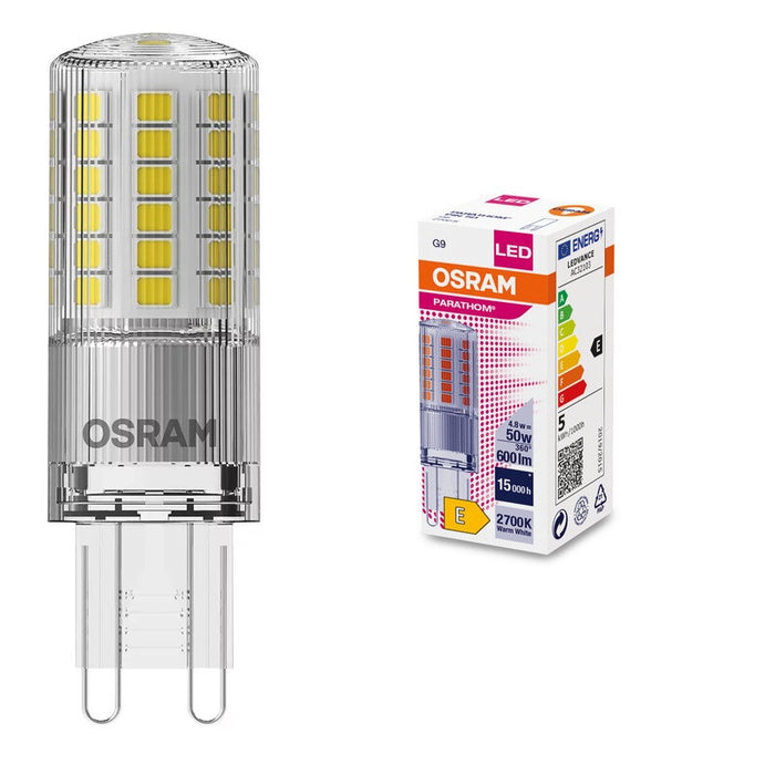 LED LAMP PARATHOM PIN CL 50 4.8W/827 G9 LEDVANCE