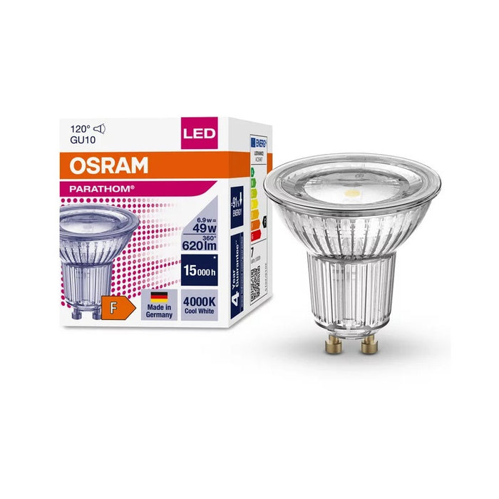 LED LAMP PARATHOM PAR16 80 120° 6.9W/840 GU10 LEDVANCE