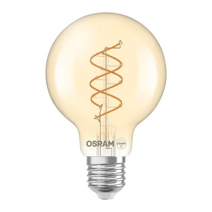 LED LAMP VINTAGE 1906 CLA60 G80 GOLD 60 DIM 8W/922 E27 LEDVANCE
