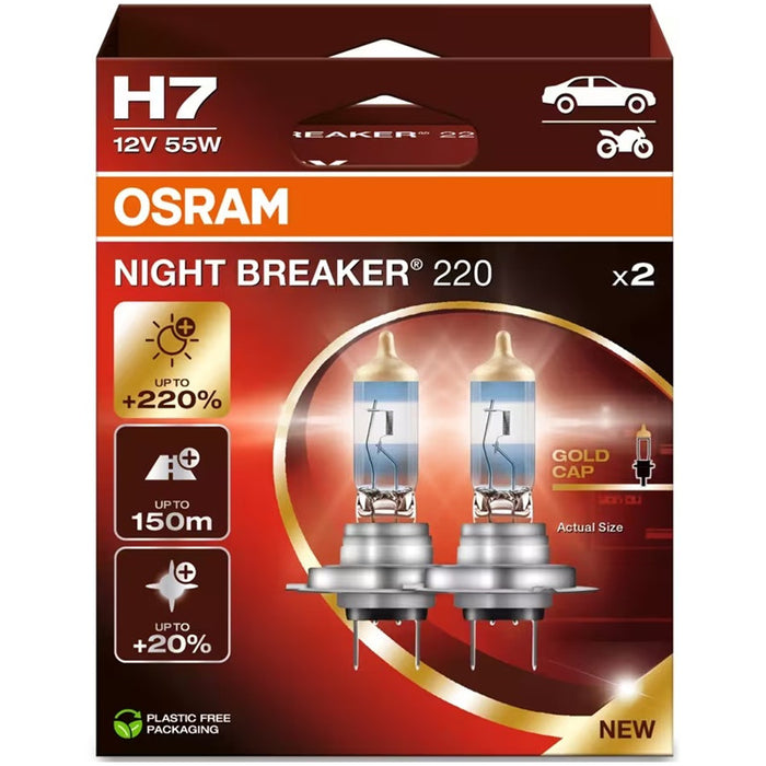 CAR LAMP 64210NB220 H7 55W 12V PX26D BOX OSRAM